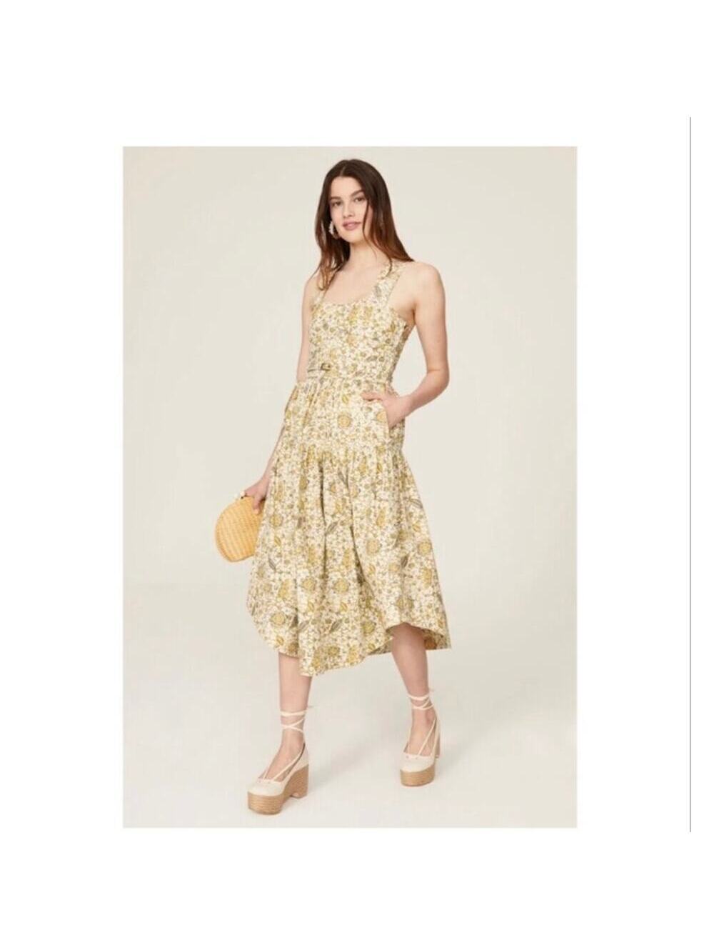 Ulla Johnson Enzo Floral Dress